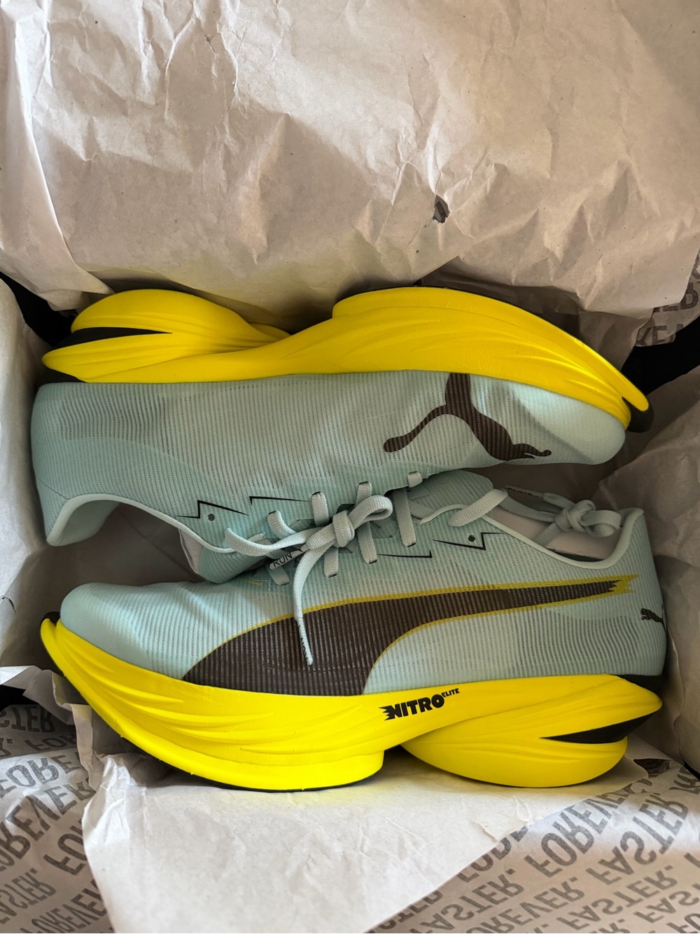 NWT PUMA Fast-R NITRO Elite 3 Carbon Race Running Shoes Men’s 10.5